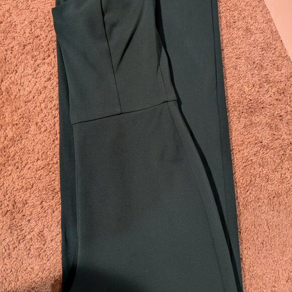 Lulus Edith Hunter Green Green Strapless Wide-leg Jumpsuit - Size XS - Picture 6 of 6